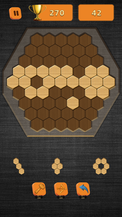 3D Block Puzzle: Hexa!游戏截图