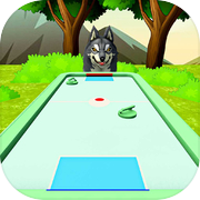 Calf Air Hockey vs Cute Animalicon