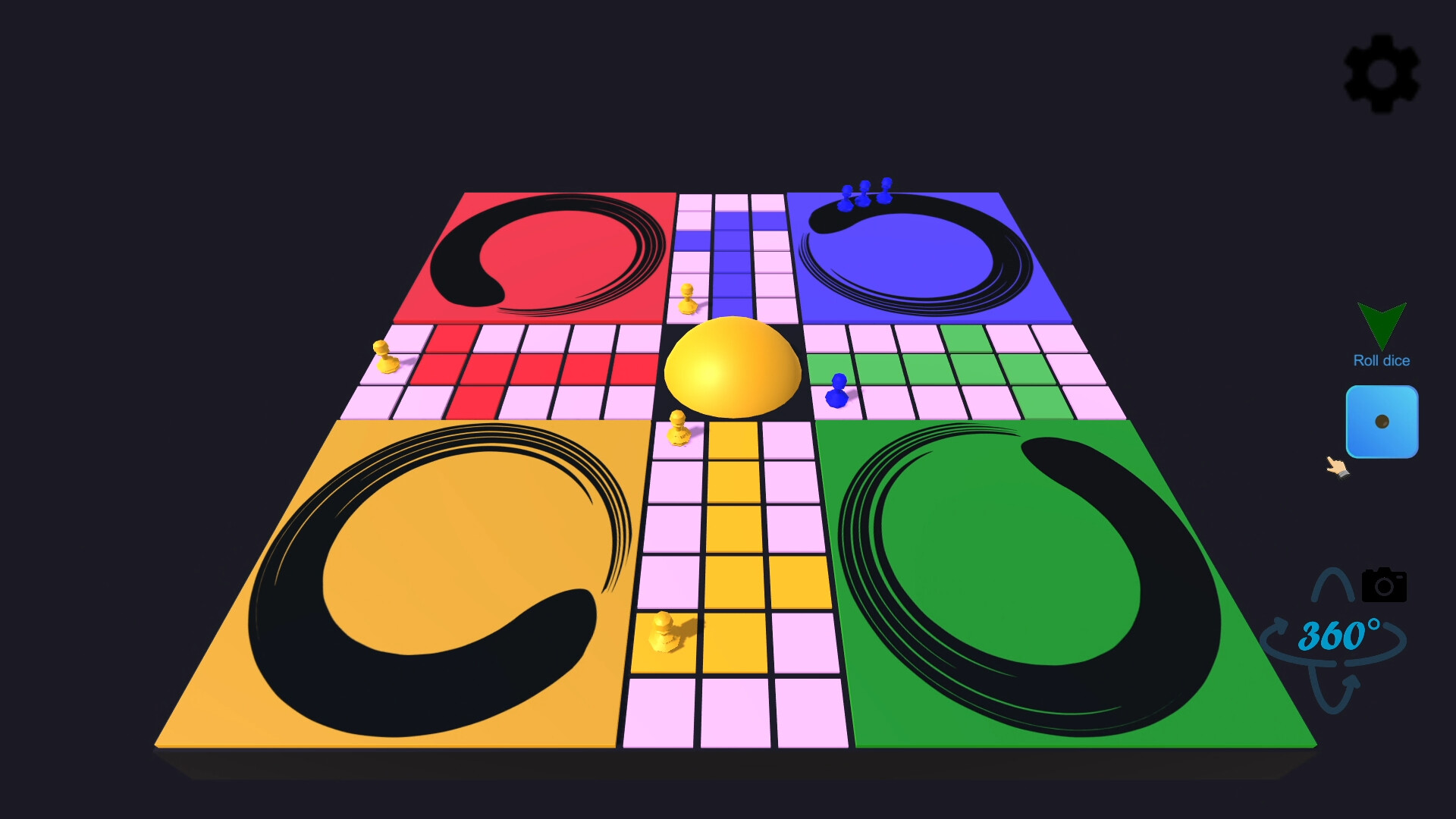Dice Battle: 3D Board Game游戏截图