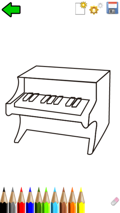 乐器图纸游戏截图