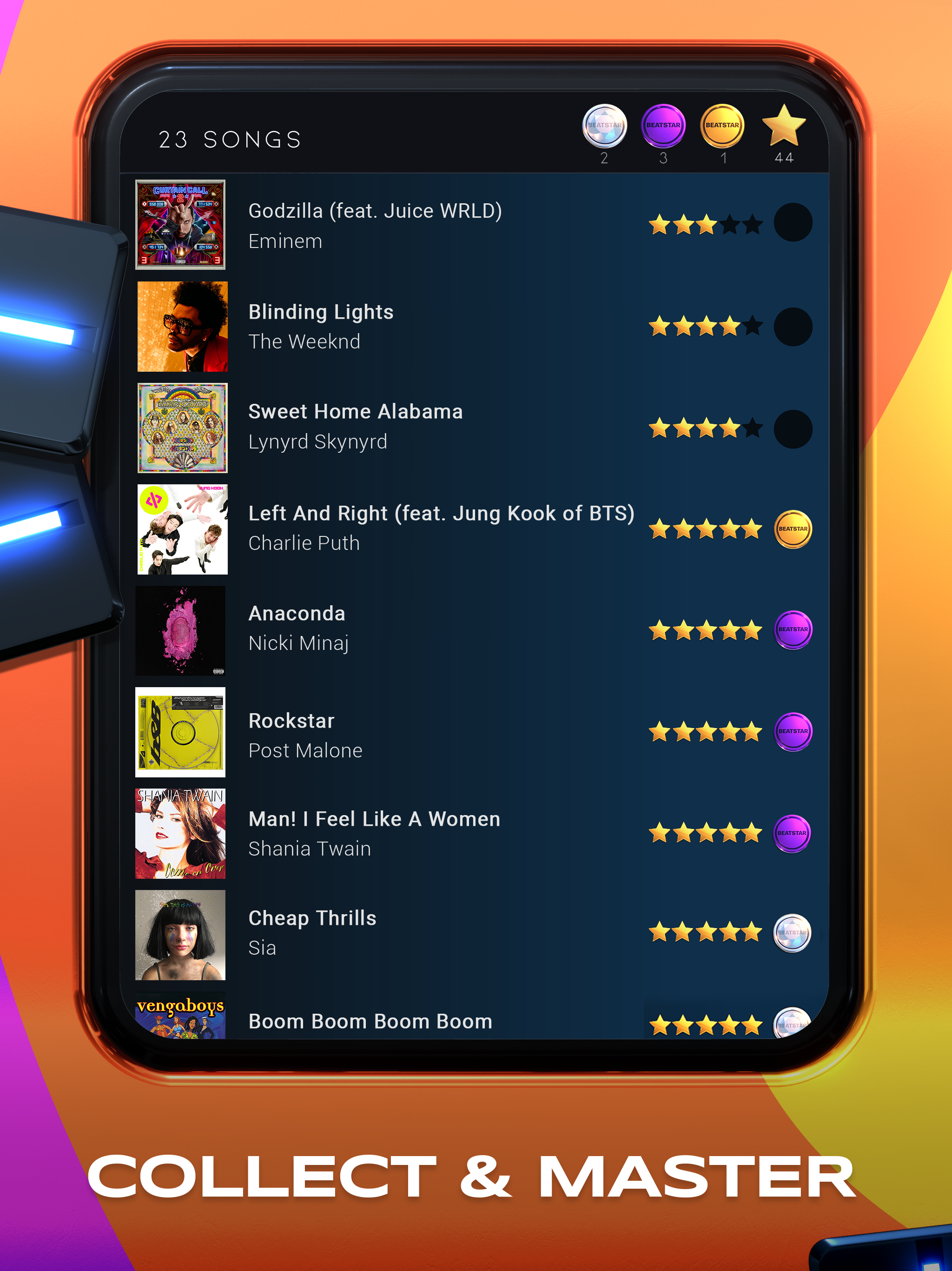 Beatstar - Touch Your Music游戏截图