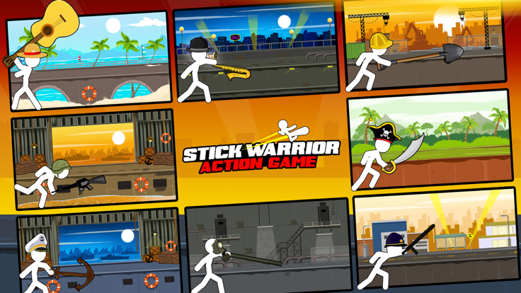 Stick Warrior : Action Game游戏截图
