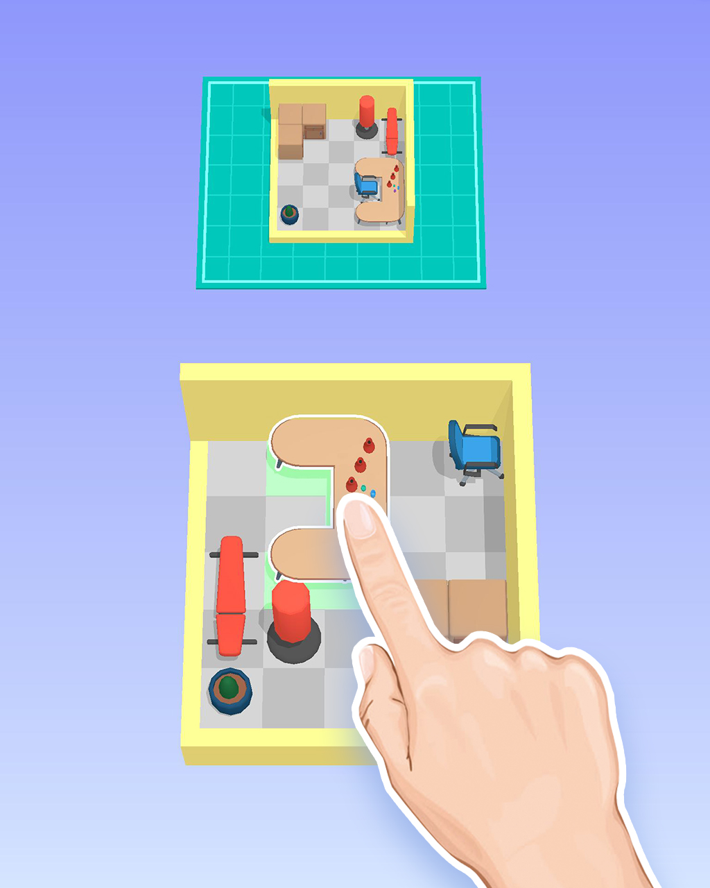 家具拼图游戏截图