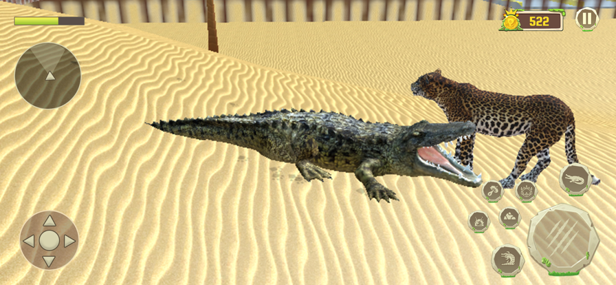 Crocodile Attack Animal Games游戏截图