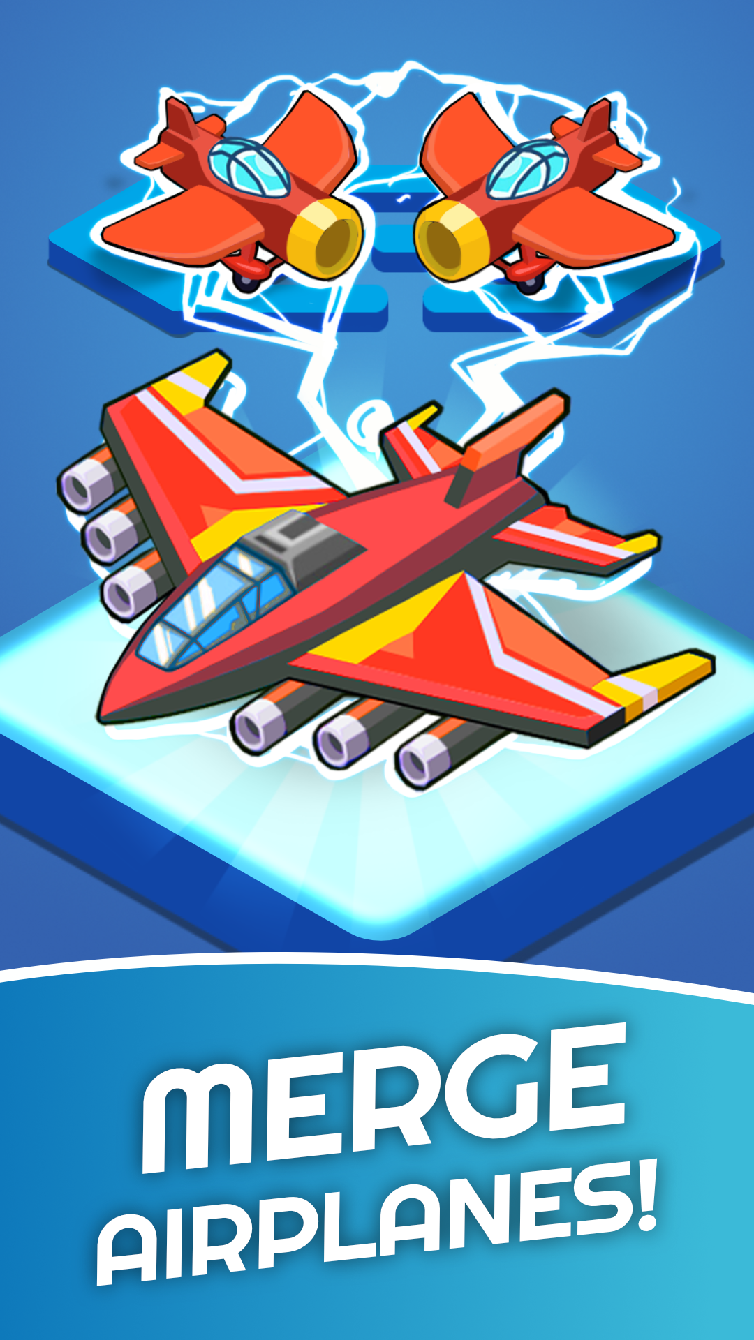 Merge Airplane 2: Plane Merger游戏截图