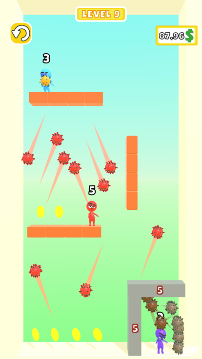 Dodgeball Battle游戏截图