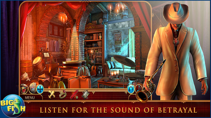 Cadenza: Music, Betrayal, and Death - A Hidden Object Detective Adventure (Full)游戏截图