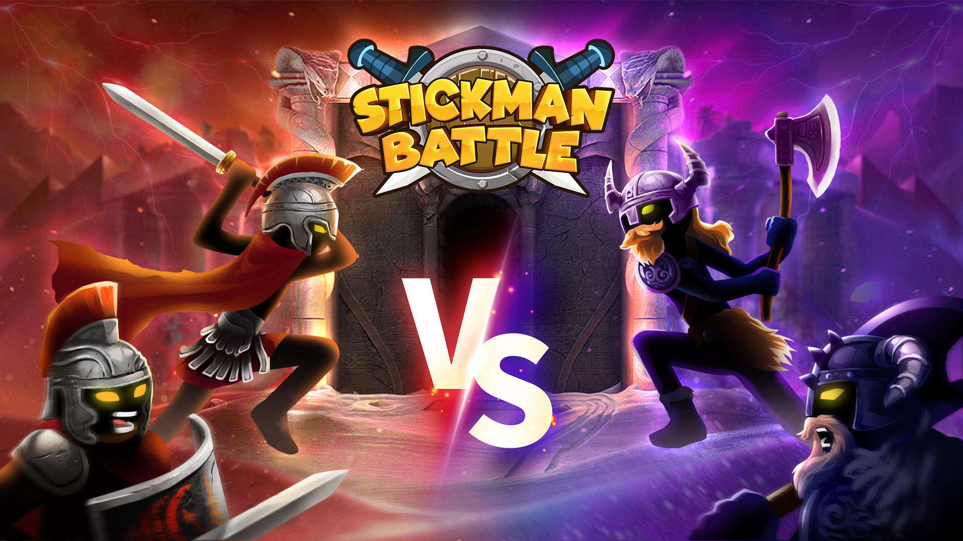 Stickman War Battle游戏截图