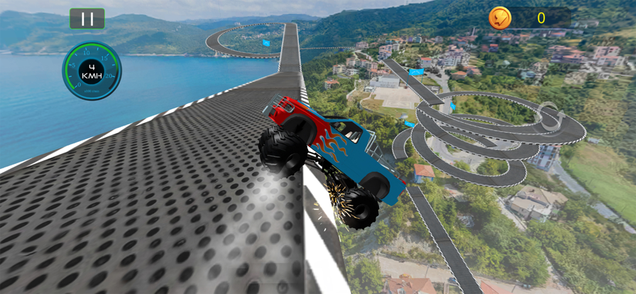 Furious Monster Truck 3D游戏截图