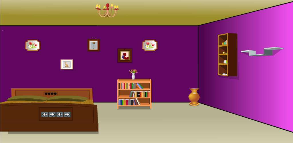 Modern Purple House Escape游戏截图