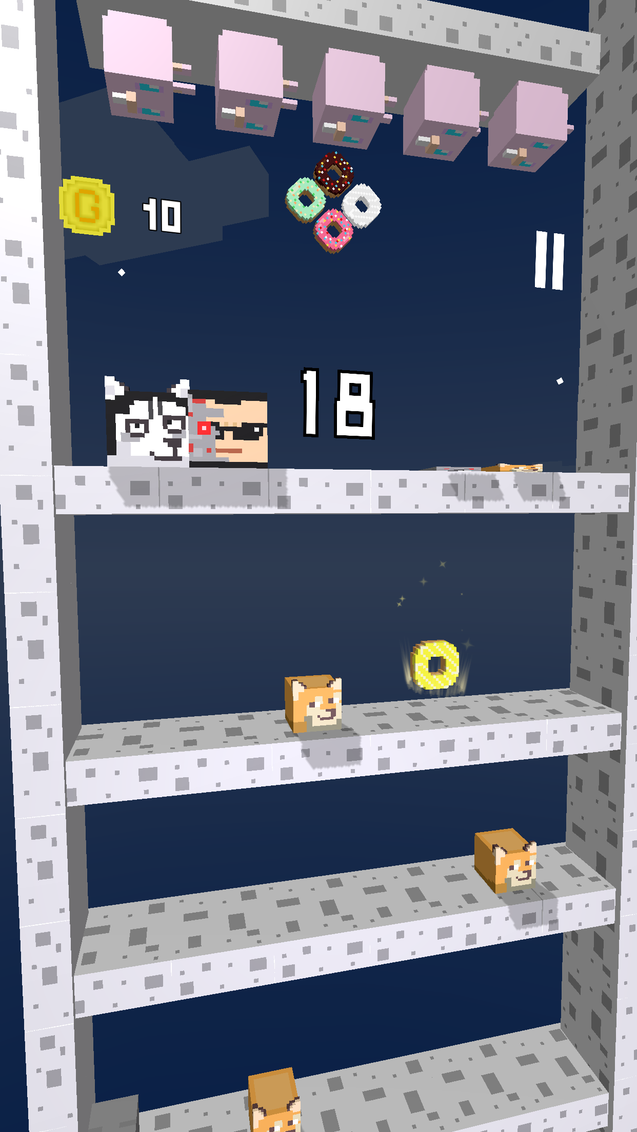 二哈下楼记游戏截图