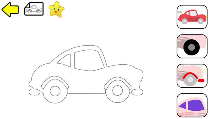 车辆 - 装载和颜色游戏截图