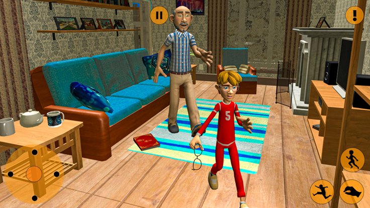 Hello Angry Grandpa Prank Game游戏截图