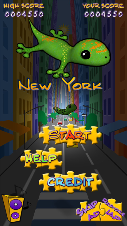 Acrobat Gecko New York游戏截图