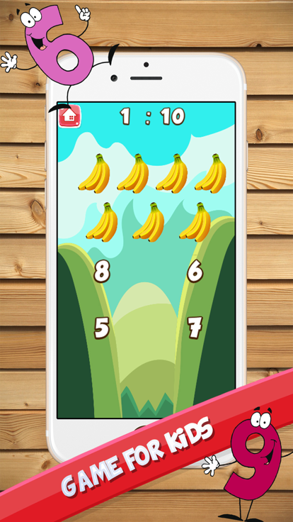 Math Game for Second Grade - 教育游戏数学游戏加成减法游戏截图