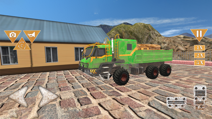 Offroad Mud Cargo Truck Driver游戏截图