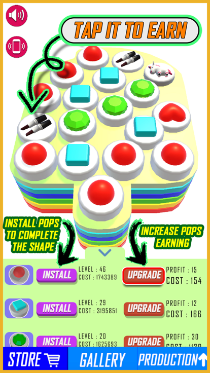 Pop-It Fidget Maker ASMR Games游戏截图