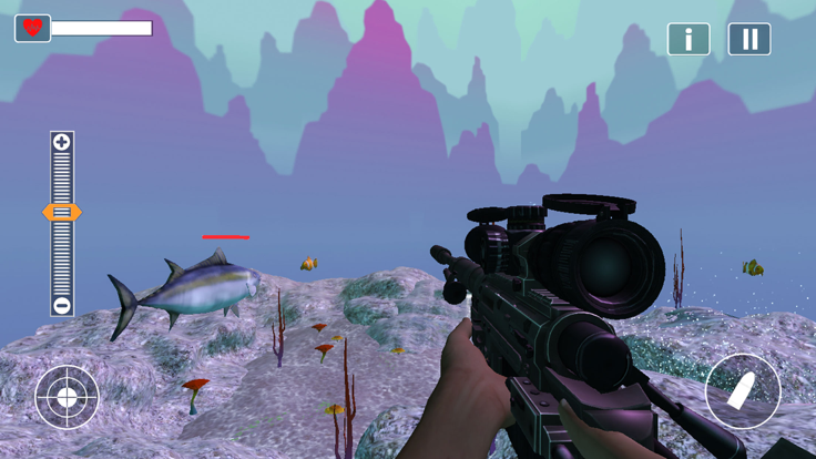 Underwater Animals Hunter游戏截图