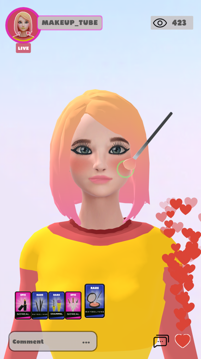 Makeup Tuber游戏截图