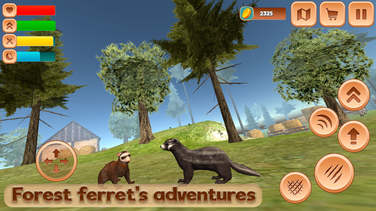 Ferret Forest Life Simulator游戏截图