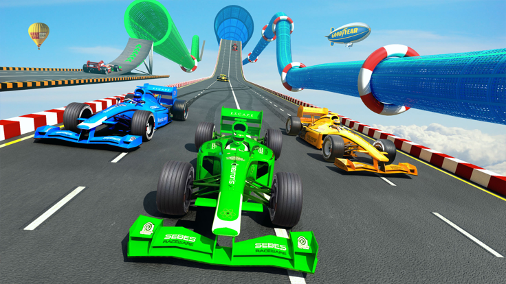 Formula Car Stunts Car Games游戏截图