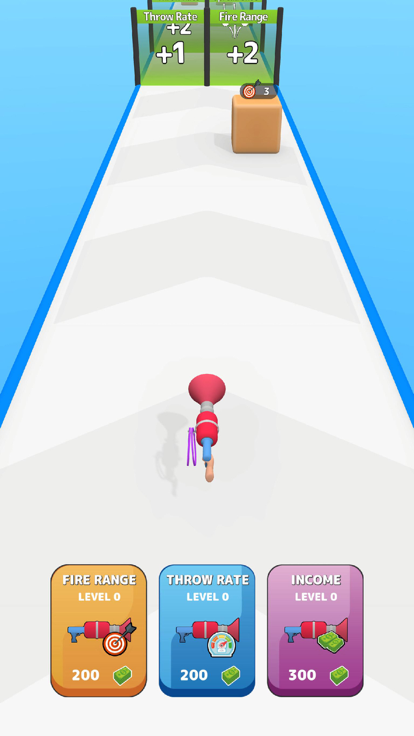 Rubber Gun Run游戏截图