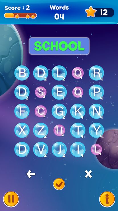 Sight Words Bubbles游戏截图