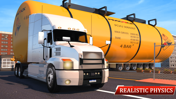 Oversized Load Cargo Truck Sim游戏截图