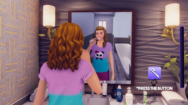 女儿 家庭 生活 模拟器游戏截图