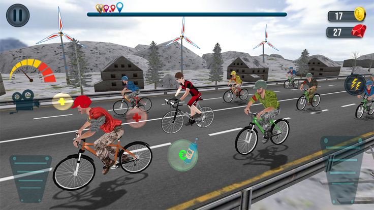 自行车特技：小轮车自行车游戏游戏截图