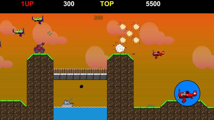 Sky Soldiers - RETRO GAME -游戏截图