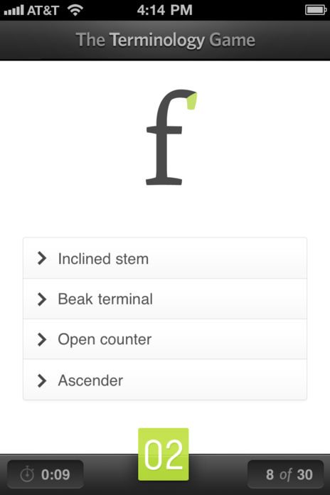 The Font Game游戏截图
