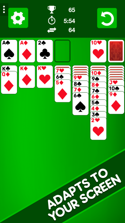 Solitaire Free - classic card game游戏截图