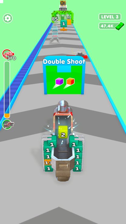 Cube Gun Rush 3D游戏截图