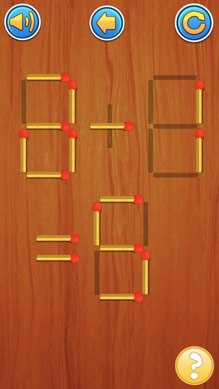 移动火柴棍游戏截图