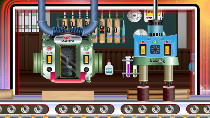 板球拍制造厂游戏截图