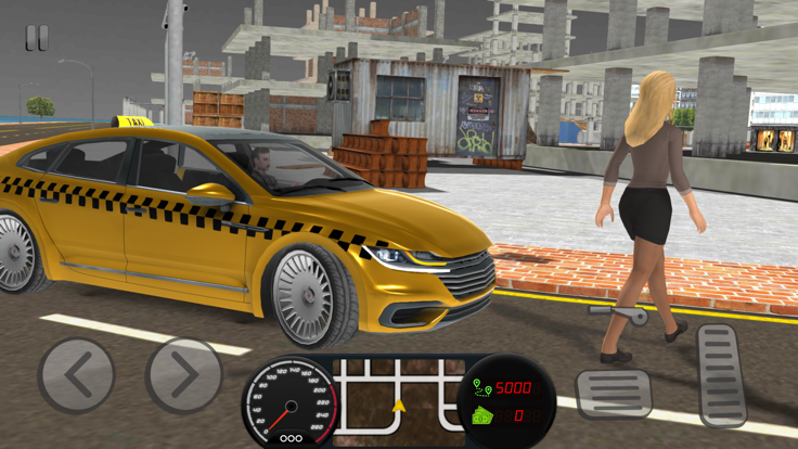 Taxi Driving Simulator 2022游戏截图