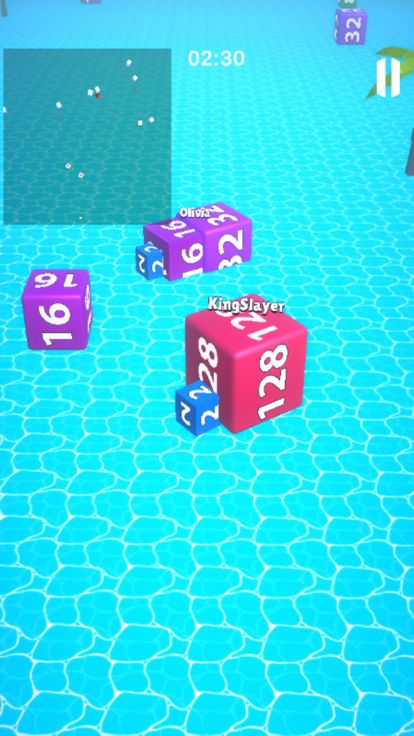 Cube Arena: Merge Numbers 2048游戏截图