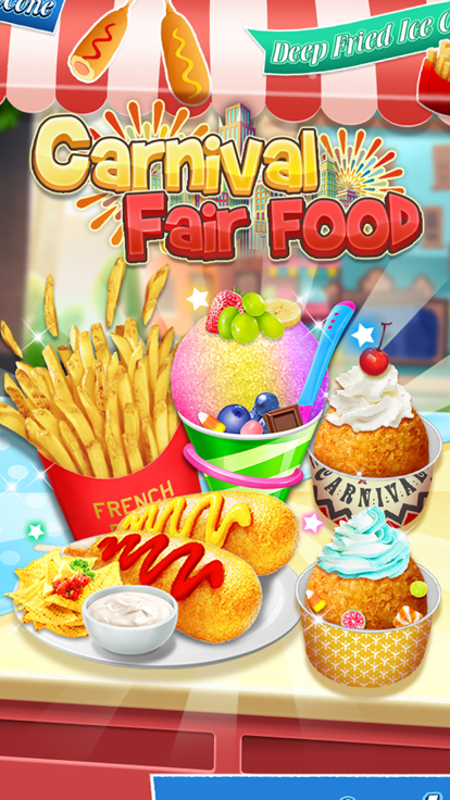 Carnival Fair Food Galaxy游戏截图