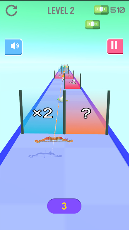 Super Bow - Count Master游戏截图