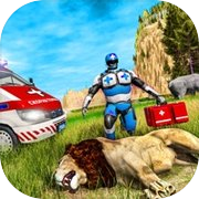 Super Hero Robot Animal Rescue