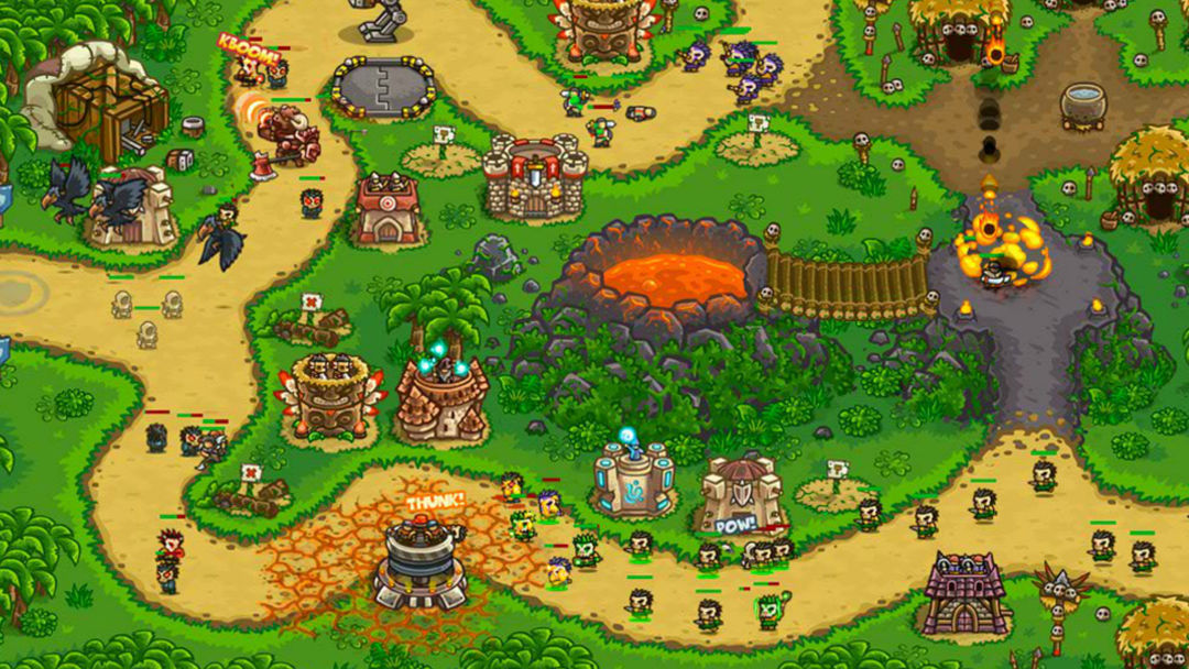 Kingdom Rush Frontiers - Tower Defense游戏截图