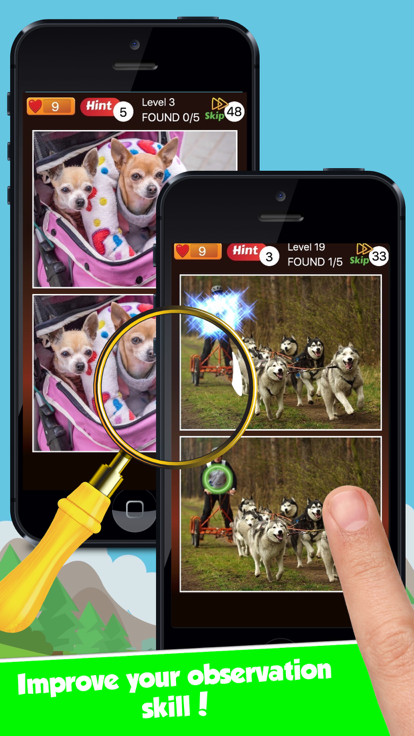 找不同 - 大家来找茬图片游戏截图