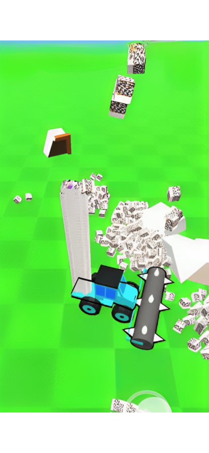 Idle Bulldozer City Demolish游戏截图