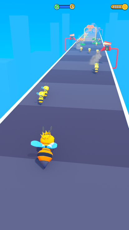 Honeybee Rush游戏截图