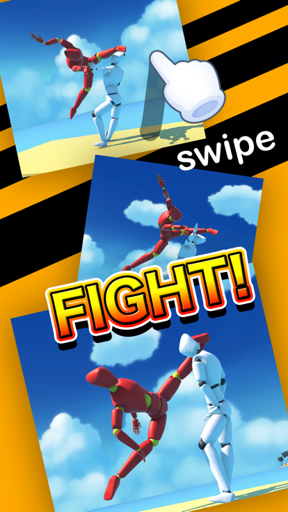 Swipe Fighter!high kick master游戏截图