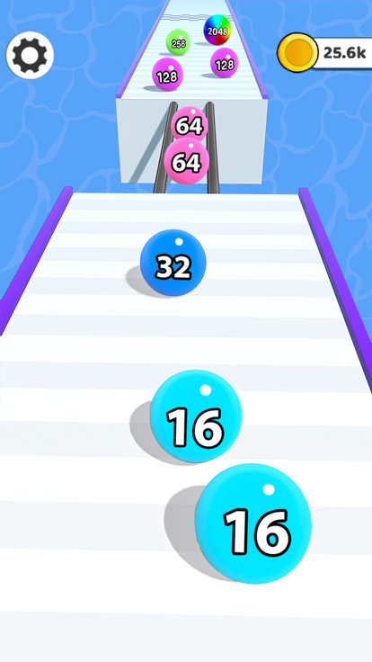 Number Ball Race & Merge 3D游戏截图