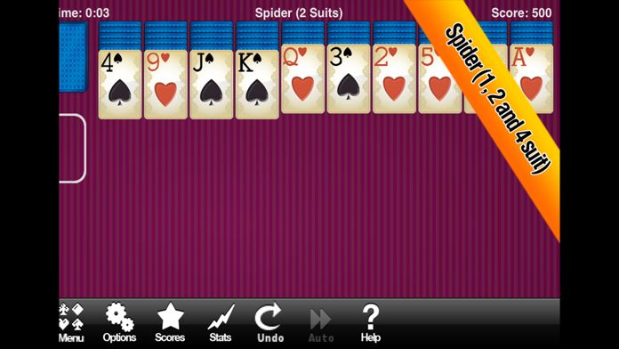 电脑纸牌游戏截图