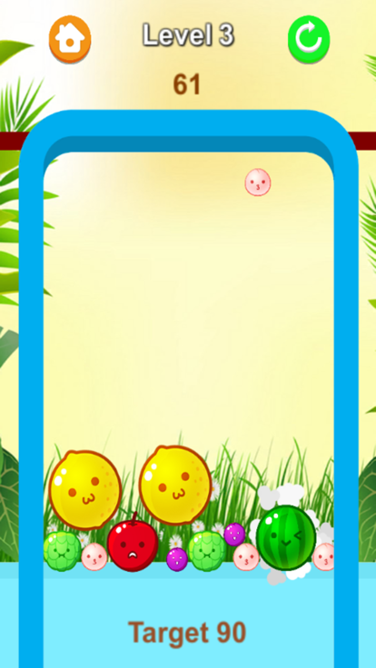 Watermelon Merge Puzzle游戏截图