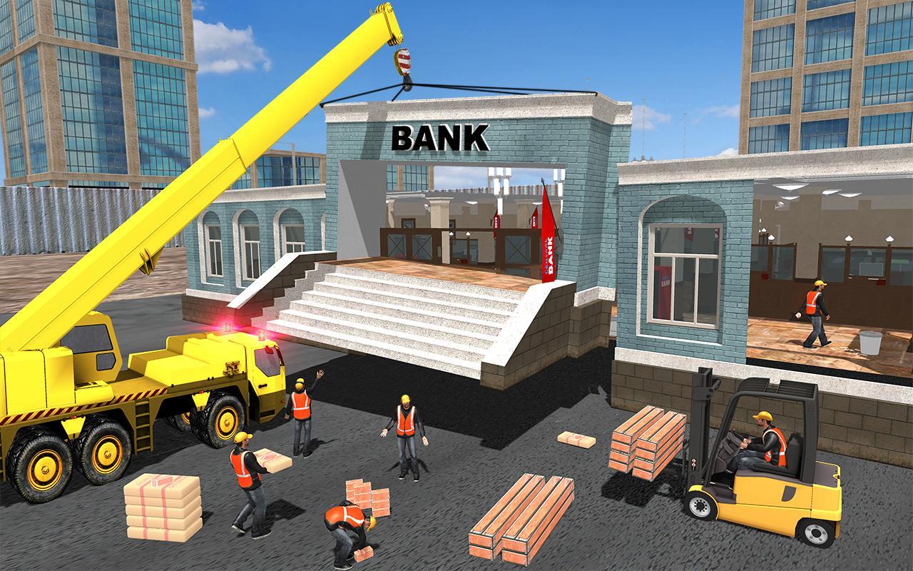 Bank Construction Site: Tower Crane Operator Sim - Android ...